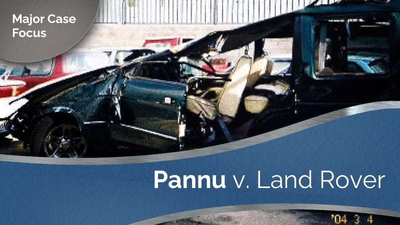 Pannu Vs. Land Rover